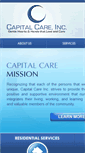 Mobile Screenshot of capitalcareinc.com